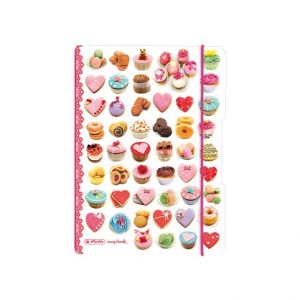 Sešit my.book flex A5/40 listů, PP recepty (Herlitz)