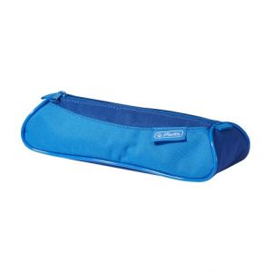 Herlitz - Pouzdro trojúhelníkové, světle modro-tmavě modré