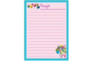 Volné listy na recepty A5 20ks/bal