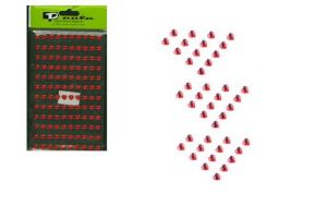 Nálepka Srdce 6mm 9x15cm