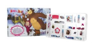 Adventní kosmetický kalendář Máša a Medvěd