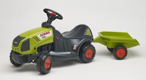 Odstrkovadlo - traktor Claas Axos 340 s volantem a valníkem