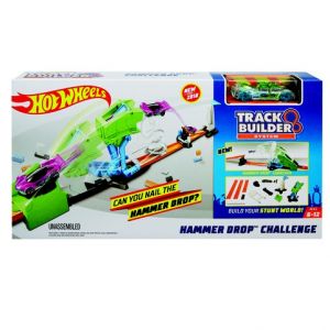 Hot Wheels track builder kaskadérská výzva