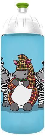 FreeWater láhev 0,7l "Veselé zebry", tyrkysová, FREEWATER