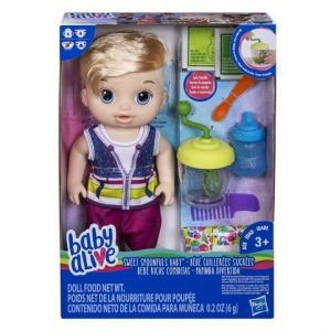 Baby Alive Blonďatý chlapec s mixérem