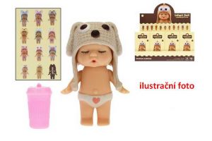 Miminko tvrdé tělo 8cm s lahvičkou