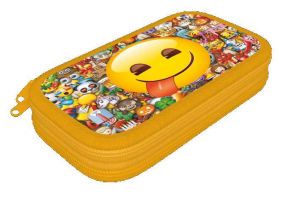 Penál 2 patra prázdný Emoji Smile