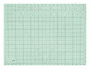 Řezací podložka, skládací, A2/A3, zelená, WEDO