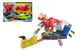 Hot Wheels City T-Rex řádí