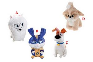 Tajný život mazlíčků 2 zvířátko plyšové 29cm