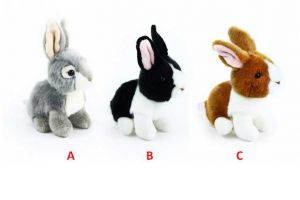 Plyšový králík 3 druhy 16cm