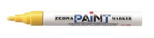 Lakový popisovač "Paint marker", žlutá, 3 mm, ZEBRA