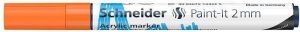 Akrylový popisovač "Paint-It 310", oranžová, 2 mm, SCHNEIDER