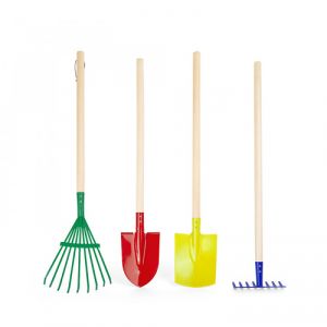 Small Foot Set barevného zahradního nářadí
