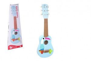 Kytara s trsátkem dřevo 52cm v krabici 55x19x7cm