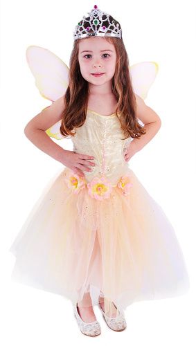Dětský kostým víla Květinka s křídly (M) e-obal