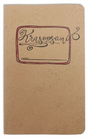 Notes tečkovaný - A5 - kraft - Krasopsaní / BU091-1 / Baloušek tisk