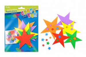 Dekorace hvězda pěnovka