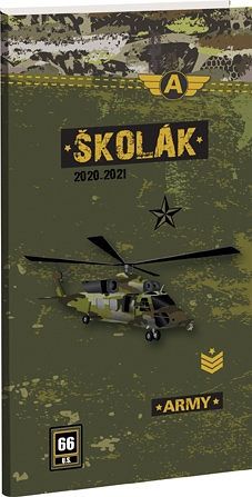 Diář Školák Army 2020/2021