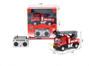 R/C Mini Hasící vůz s výsuvým žebříkem 1:64