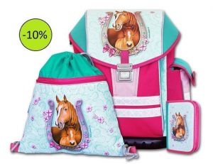 Školní aktovkový set ERGO ONE Beauty 3-dílný