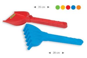 WADER 71120 Lopatka a hrabičky plast 35cm v síťce