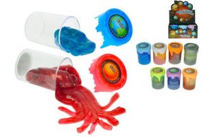 Duhová vesmírná hmota v kelímku 6x8cm 9druhů