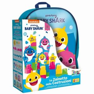 Baby Shark - Batoh s kostkami a postavičkami