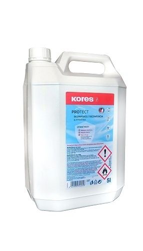 KORES Dezinfekce na ruce s parfemací ALOE 5 litrů