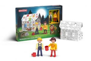 EFKO IGRÁČEK - Perníková chaloupka - kreativní set s pohádkou
