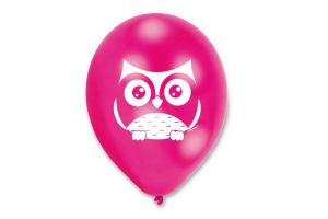 Nafukovací balonky Happy Owl 6ks