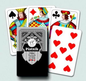 PIATNIK Mariášové Pikety dvouhlavé