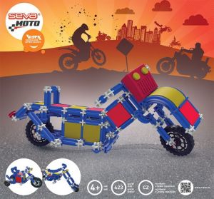 Stavebnice Seva Moto plast 423ks