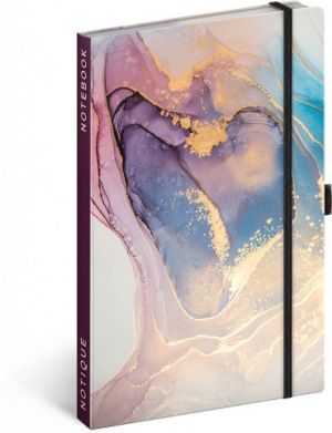 Notes Struktury, linkovaný, 13 × 21 cm