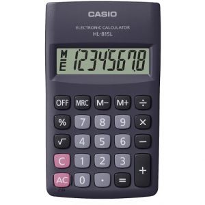 CASIO Kalkulačka kapesní HL 815L BK