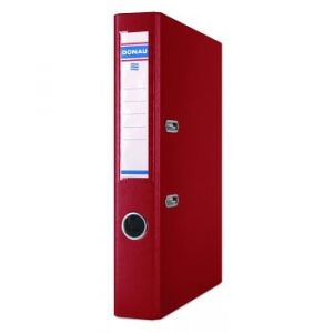 Pákový pořadač "Rainbow", bordó/vínová, 50mm, A4, PP/karton, DONAU