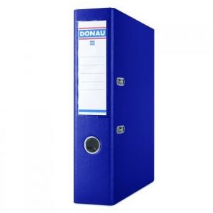 Pákový pořadač "Rainbow", tm. modrý, 75mm, A4, PP/karton, DONAU