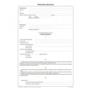 Pracovní smlouva A4