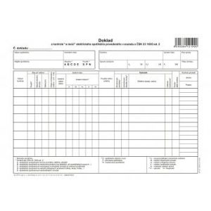 Optys 1219 Doklad o kontrole a revizi elektrických spotřebičů A4 nepropisovací