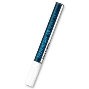 SCHNEIDER Křídový popisovač "Maxx 265", bílý, 2-3mm, tekutý