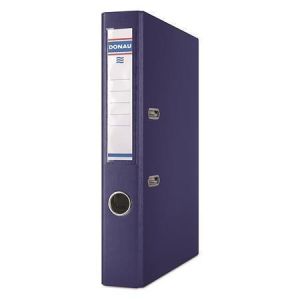 Pákový pořadač "Rainbow", tm. modrý, 50mm, A4, PP/karton, Donau