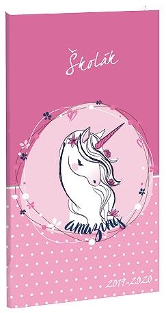 Diář Školák Unicorn STIL 2019-2020