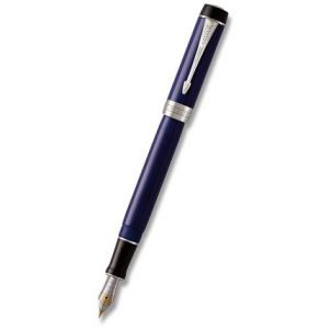 Parker Duofold Classic Blue & Black CT hrot F