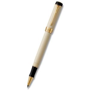 Parker Royal Duofold Classic Ivory & Black GT roller