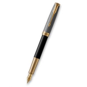 Parker Sonnet Silver & Black GT hrot M