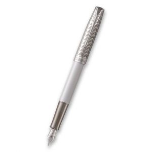 Parker Sonnet Metal & Pearl CT hrot F