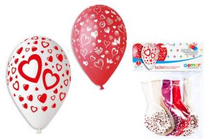 OB balonky GS110 SRDCE (5ks)