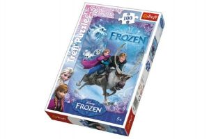 Puzzle Frozen/Ledové království 100 dílků
