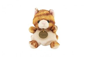 Kočka/kočička sedící plyš 10x11x10cm 0+