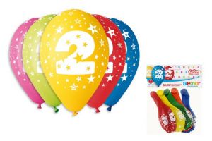 OB balónky GS110 "2" 5ks